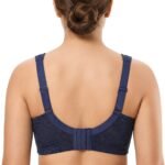 Midnight Navy Full-Coverage Lace Comfort Bra - Image 3