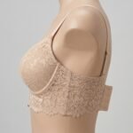 Elegant Nude Lace Detailed Everyday Comfort Bra - Image 2
